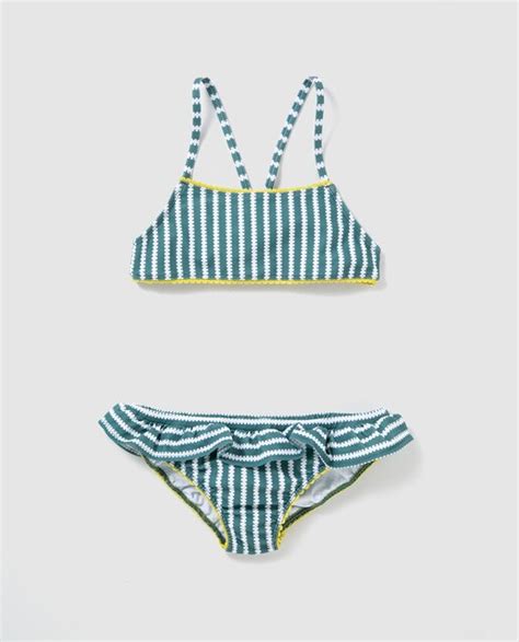 Bikini De Niña Luca Bynn Con Rayas · Luca Bynn · Moda · El Corte Inglés