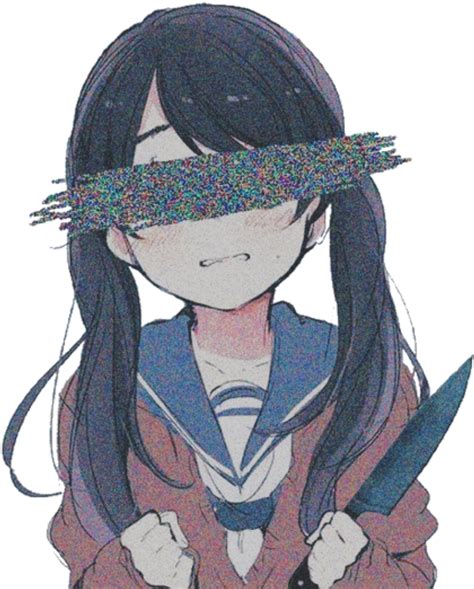 Aesthetic Anime Girl Transparent