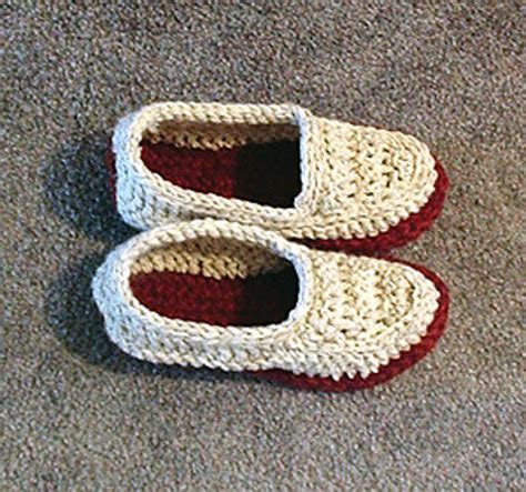 Ravelry Crocheted Moccasin Slippers Pattern By Sue Norrad
