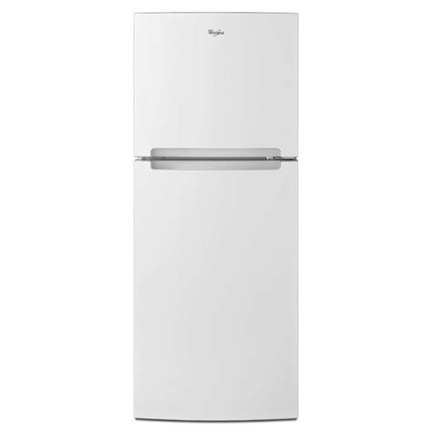 Home services experienced pros happiness guarantee. Whirlpool 25-inch Wide Top Freezer Refrigerator - White ...