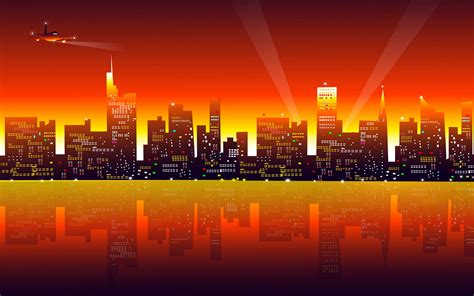Best 41 Orange City Wallpaper On Hipwallpaper Steampunk City