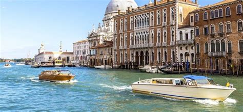 Shared Water Taxi Venice Airport To Your Hotel Venicenu