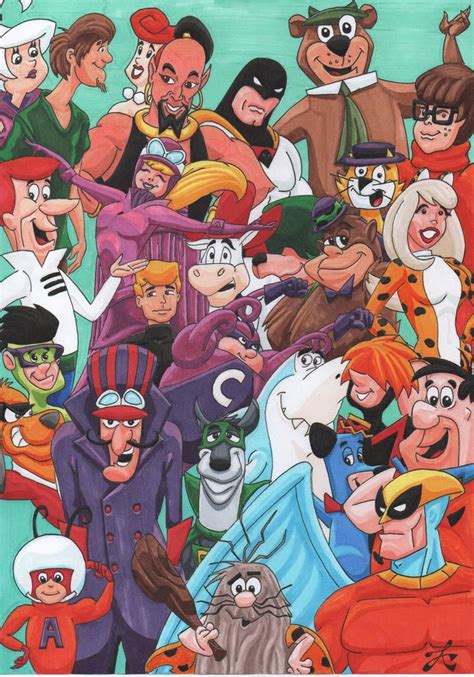 Hanna Barbera By Arwestromen On Deviantart Personagens De Desenhos