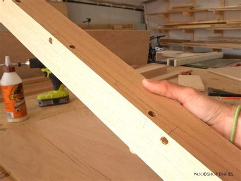 Build a corner desk part 1 of 2. How to Build a DIY L Shaped Desk--{With Shelves!} | L ...