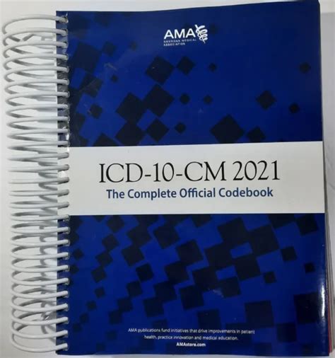 Icd 10 Cm 2021 The Complete Official Code Book 2800 Picclick