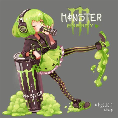 I have seen so many people upload all kinds of artwork on the m from the monster drink logo. Pin by Ray116 on Character Design | Monster energy girls ...
