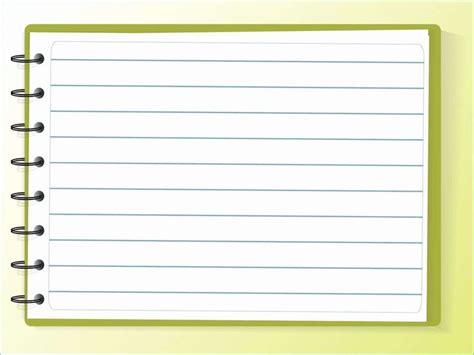 Powerpoint Notebook Paper Template That Will Perfectly Match Your Needs