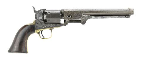 Factory Engraved Colt 1851 Navy Revolver For Sale