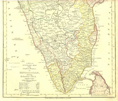 1800 India Map India In 1800 Map In 2020 India Map Map Vintage