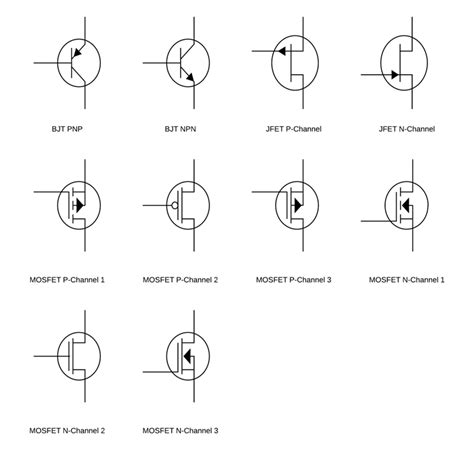 Circuit Diagram Symbols Lucidchart