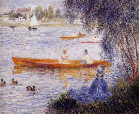 Boating At Argenteuil 1873 Pierre Auguste Renoir