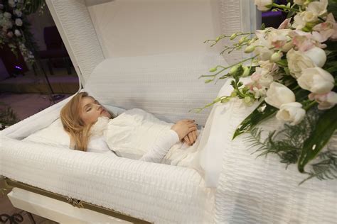 Beautiful Girls In Their Caskets Girl Coffin Images Stock Photos