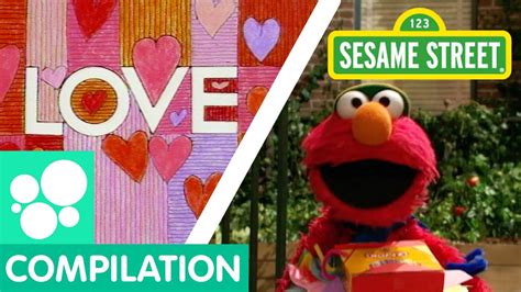 sesame street elmo loves you and more clips about love love compilation youtube