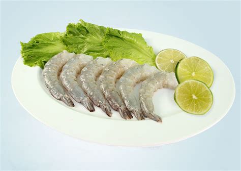 Raw Peeled And Deveined Tail Off Vannamei Shrimp