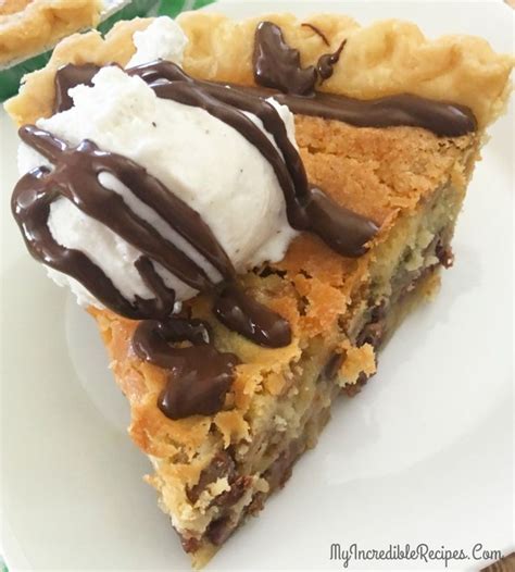 Learn how to make the cookie that started it all, our original nestle toll house chocolate chip cookies! Vintage Toll House Chocolate Chip Pie | Recipe in 2020 ...