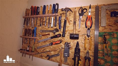 I Wanted To Make A New Tool Board For My Shops Wall I Made It Using