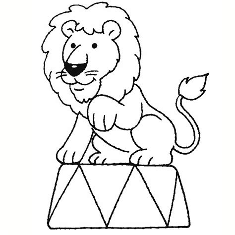 Circus Animals Coloring Pages Coloring Pages