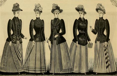 Womens Fashions Of The 1890s Bellatory