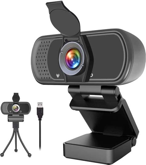 Webcam 1080p Wide Angle Web Camera With Microphone Usb External Camera For Computer Monitor