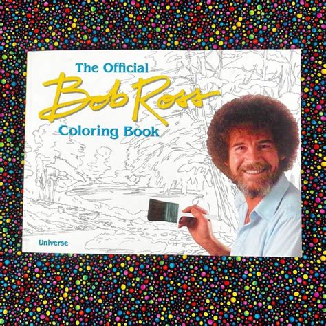 Unknown Other The Official Bob Ross Coloring Book Adult Coloring