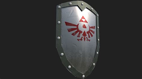 Artstation Knights Shield From The Legend Of Zelda