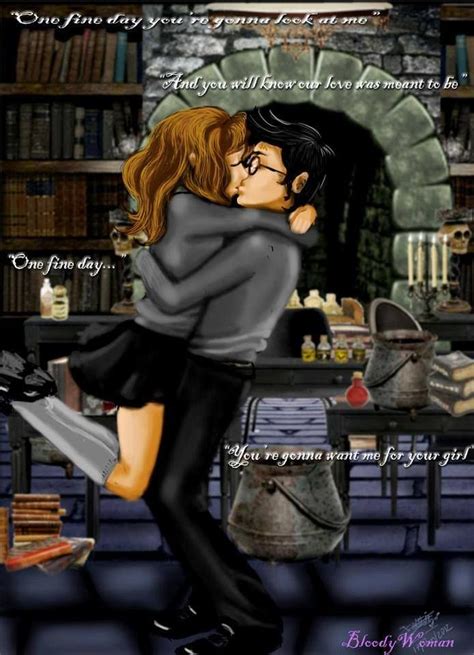 One Fine Day Harry Potter Comics Harry Potter Hermione Granger Harry And Hermione