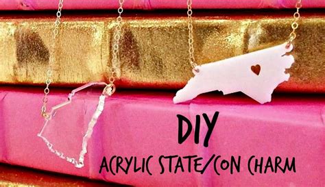 How to make diy acrylic charms at home. DIY Easy Acrylic Charm - YouTube