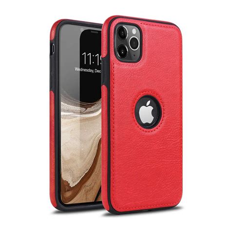 Leather Phone Case For Iphone 11 Pro Max With Dual Layer Protection To