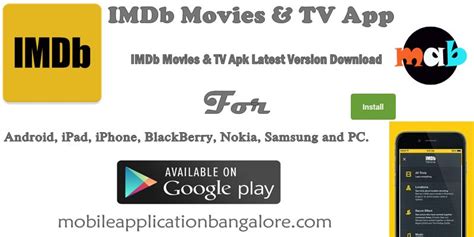 Download Now Imdb Movies Tv Android Apps Apk Link Here