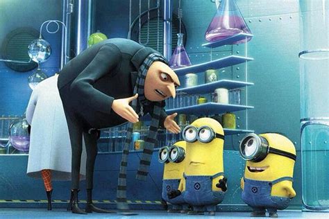 Gru And His Minions Minions Friends Despicable Me Good Good Father