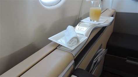 Review Lufthansa A330 First Class Frankfurt Astana