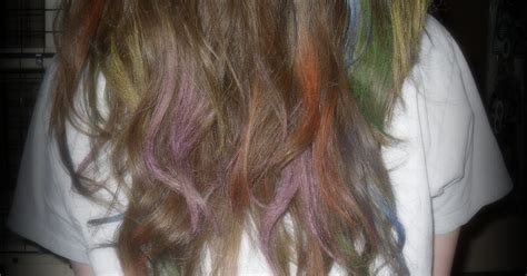 Stars Are For Stealing Color Your Hair With Oil Pastels Diy