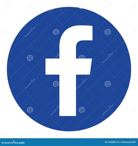 Facebook Logo Icon Vector Illustration 164585774