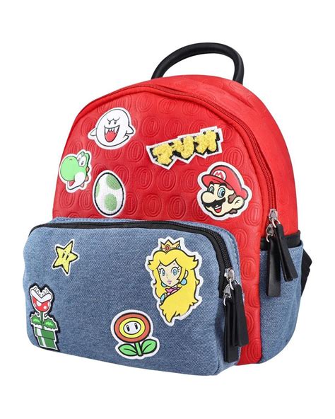 Bioworld Super Mario Bros Mini Backpack In Red Lyst