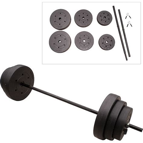 Golds Gym 100 Lbs Cement Exercise Weights Set