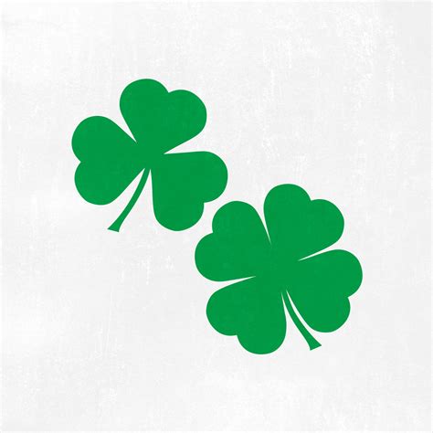 Drawing And Illustration Holiday Svg Clover Cut File Lucky Clover Svg St Patricks Day Cut File Art