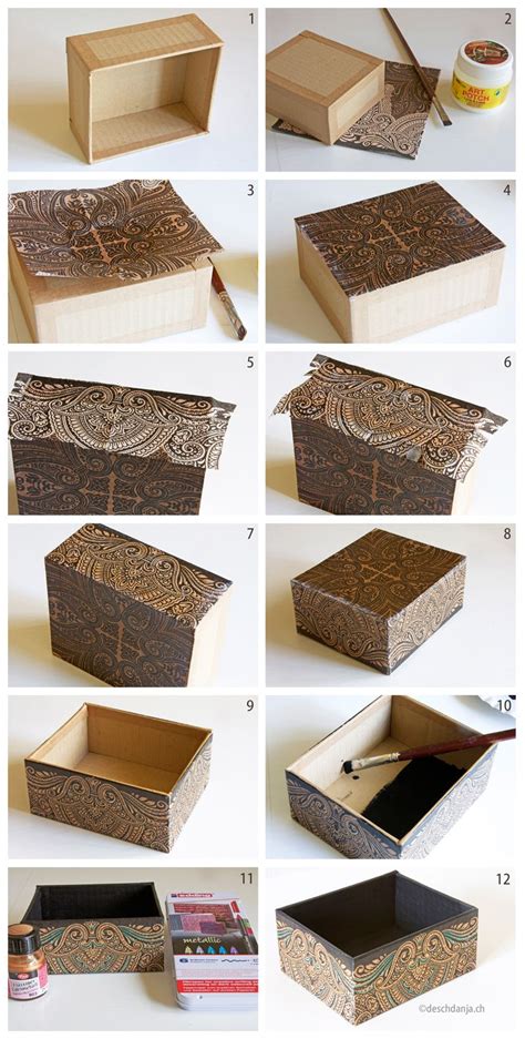 There are several types, some that we can buy in any store and others that in origin were destined to other uses like storage of diverse products and that we. Recycling: Aus Kartonresten eine Schachtel zaubern ...