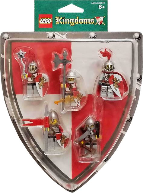 Lego Kingdoms Mini Figure 5pack Set 852921 Red Lion