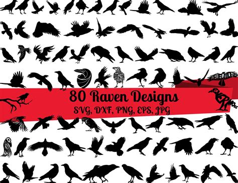 80 Raven Svg Bundle Crow Svg Raven Head Svg Raven Dxf Etsy In 2022