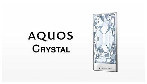 Sharp Debuts Aquos Crystal and Crystal X Beautiful Smartphones, First