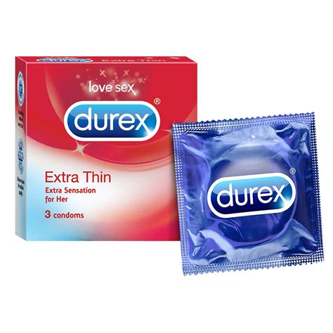 Durex Extra Thin Packet Of 10 Condoms Ubicaciondepersonascdmxgobmx