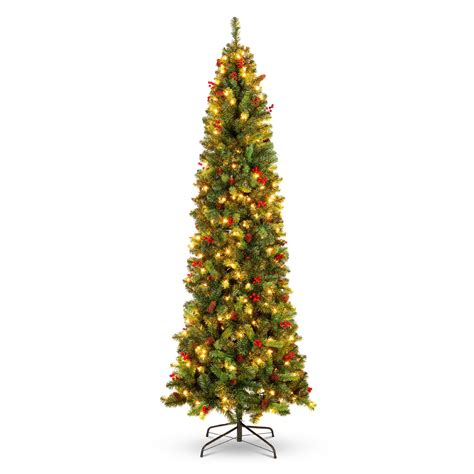 Best Choice Products 6ft Pre Lit Pencil Christmas Tree Pre Decorated