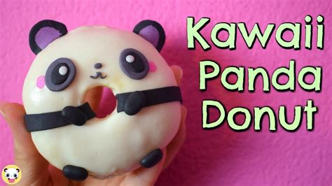 Kawaii Panda Donut Youtube