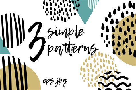 3 simple patterns