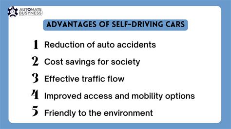 5 Advantages And Disadvantages Of Self Driving Cars