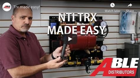 Nti Trx Made Easy Trx Pump Panel Video Able