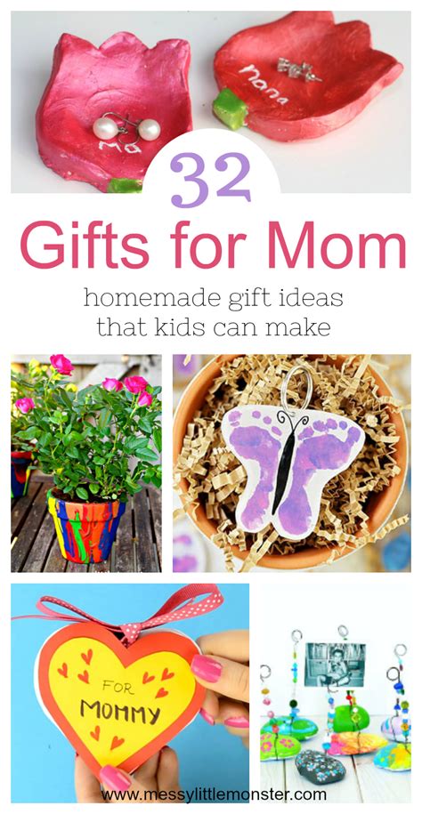 In some ways, it's a lot more fun: Gifts for Mom from Kids - homemade gift ideas that kids ...