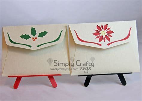 For these projects you will need: Christmas Envelopes SVG File | Christmas envelopes ...