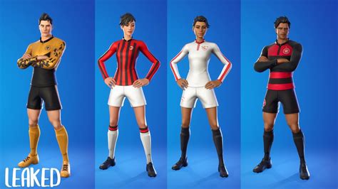 New Kickoff Set All Skin Showcase Fortnite New Soccer Skins