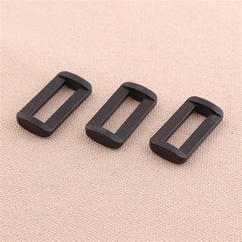 10pcs Black Rectangle Plastic Ring For 25mm Webbing Loop Etsy